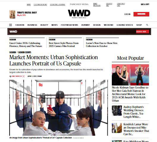 WWD publication feature